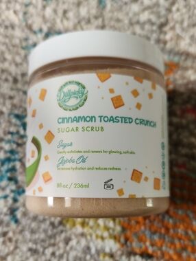 Dillyscky Cinnamon Toasted Crunch Sugar Scrub — Cream